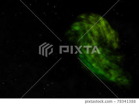 Star field in space and a nebulae. 78341388