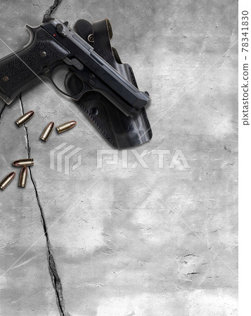 Handgun Image Material-There are multiple variations 78341830