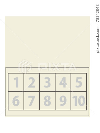 Stamp card Stamp card 78342048