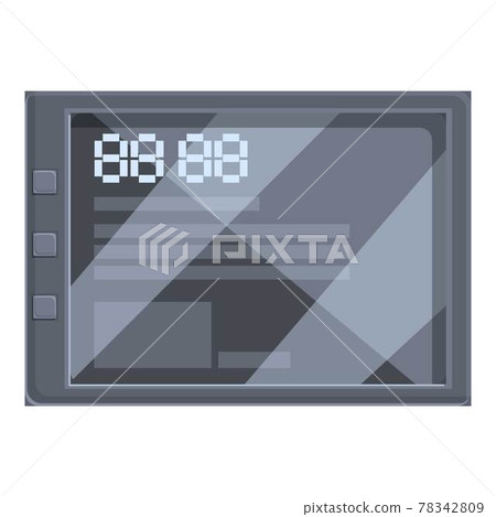 Taximeter passenger icon, cartoon style Taximeter passenger icon, cartoon style 78342809