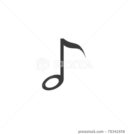 Music note icon 78342856