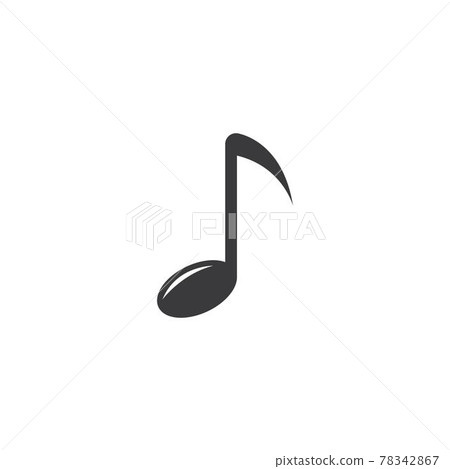 Music note icon 78342867