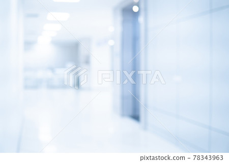 Blurred luxury hospital interior background Blurred luxury hospital interior background 78343963