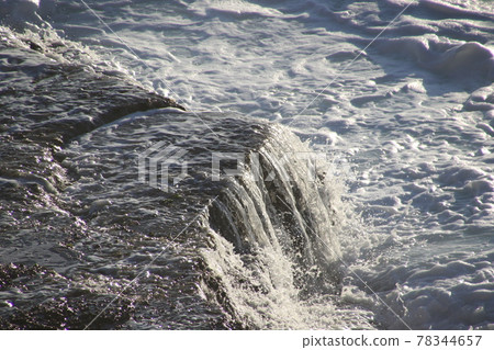 一個自然形成的小瀑布？ 78344657