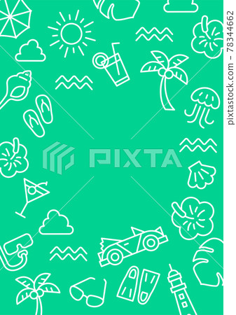 夏天圖標集 夏天圖標集 78344662