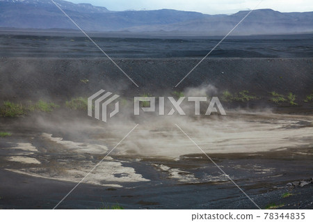 Dust storm at Skeidararsandur outwash plain Eastern Iceland Scandinavia Dust storm at Skeidararsandur outwash plain Eastern Iceland Scandinavia 78344835