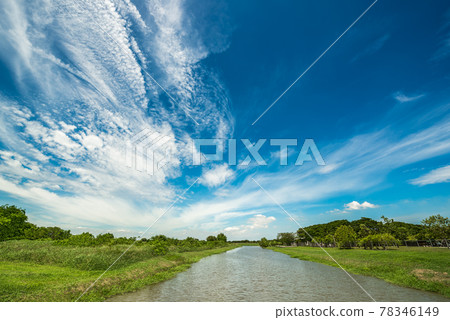 Rural and canal Rural and canal 78346149