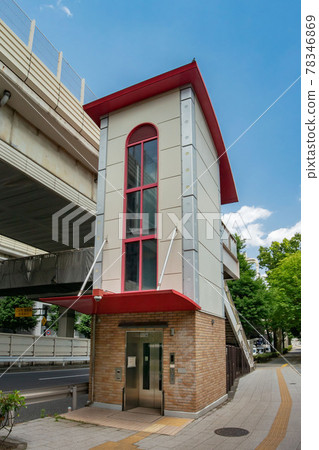 行人穿越道的電梯 78346869