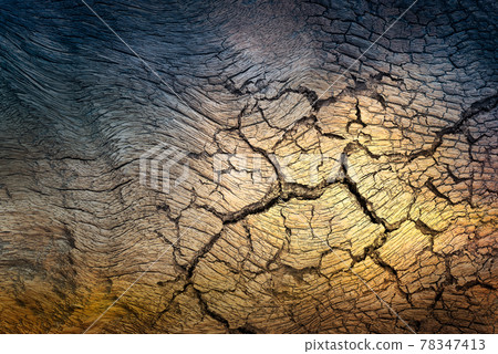 Cracked wooden Cracked wooden 78347413