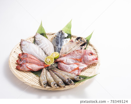Assorted dried fish Assorted dried fish 78349124