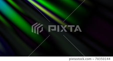 Volumetric business background , green, black and dark color ,technologic futuristic cover, 3D illustration, 3D rendering 78350144