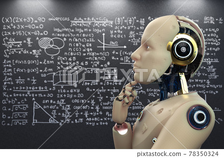 machine learning robot with blackboard machine learning robot with blackboard 78350324