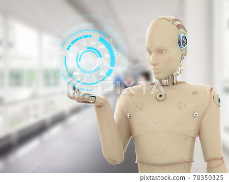 robot with graphic display robot with graphic display 78350325