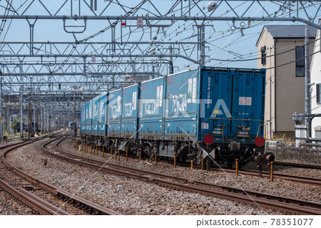 JR Freight container car JR Freight container car 78351077