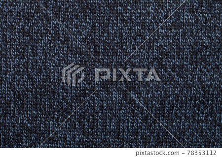 Heather dark blue knitted fabric pattern 78353112