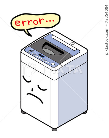 洗衣機因錯誤而無法工作 78354084