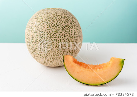 Whole melon cut melon Mutsumi red 78354578