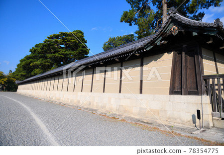 Kyoto Imperial Palace Tsukiji fence 78354775
