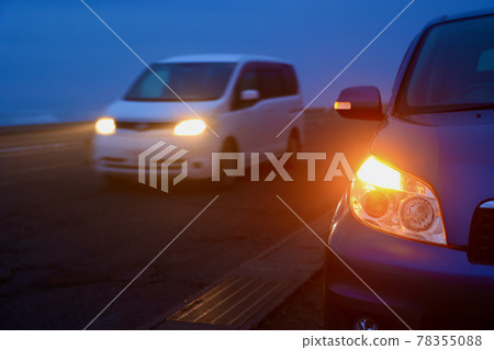 Car turn signal lights 78355088