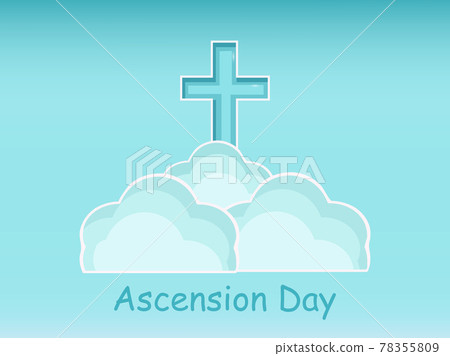 Ascension Day background Ascension Day background 78355809