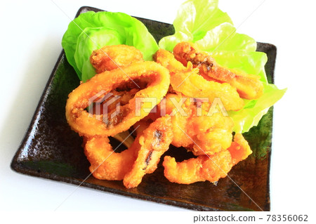Fried squid Fried squid 78356062