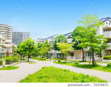 安靜的住宅區 安靜的住宅區 78358675