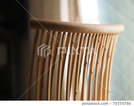 Dining chair bamboo backrest 78359798