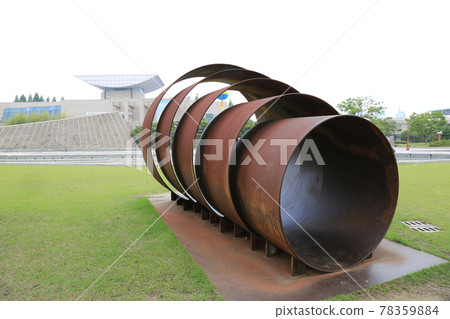 大田市竹雕塑園。 78359884