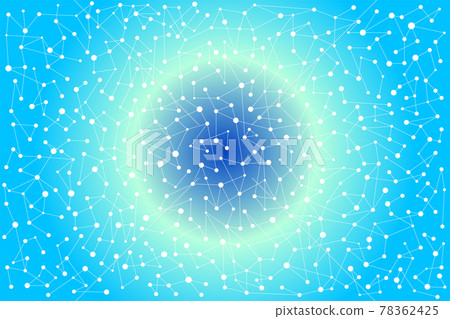 IT Digital Star PC Space Science Particle Experiment Vector AI Material 78362425