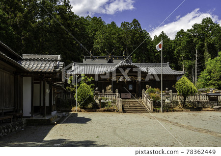 Crescent moon Hioka Hachiman Shrine, Sayo-cho, Sayo-gun, Hyogo Prefecture Crescent moon Hioka Hachiman Shrine, Sayo-cho, Sayo-gun, Hyogo Prefecture 78362449