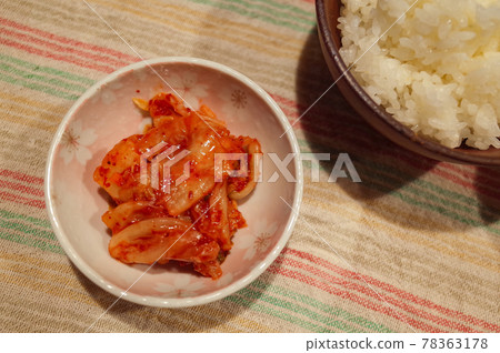 白菜泡菜白飯 白菜泡菜白飯 78363178
