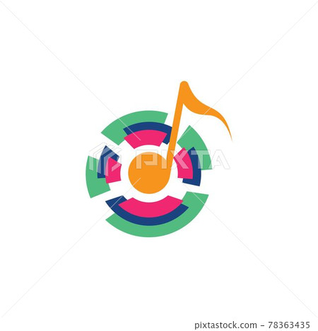 Music note icon Music note icon 78363435