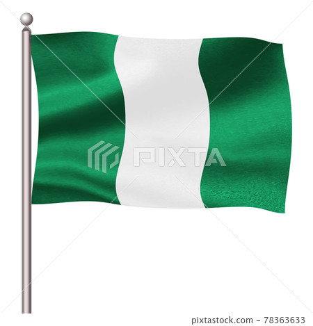 尼日利亞國旗圖標 78363633