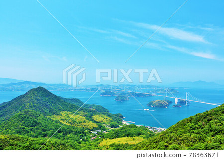 愛媛縣的Shimanami Kaido 78363671