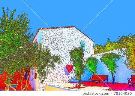 Mediterranean Village (Cloudless Ise-Shima) 78364020