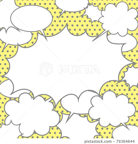 Pop pastel color balloon 78364644