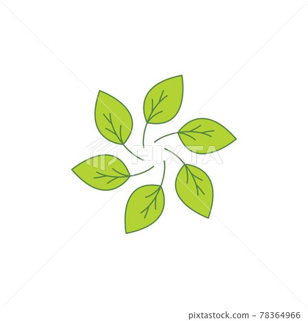 Green leaf logo Green leaf logo 78364966