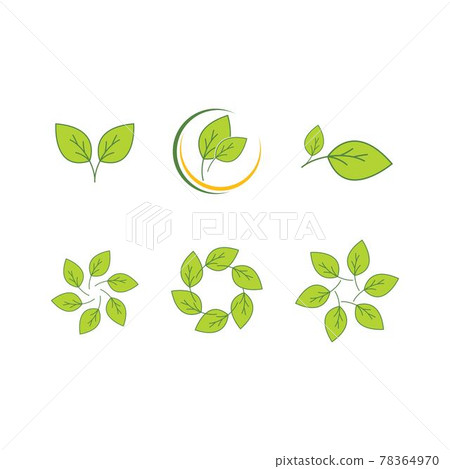 Green leaf logo Green leaf logo 78364970