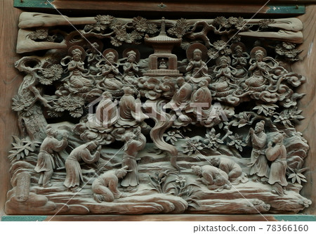 Shibamata Taishakutenho Hokekyo fairy tale sculpture 78366160