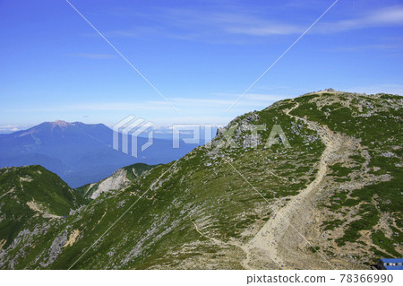 Mt. Kisokoma in the Central Alps 78366990