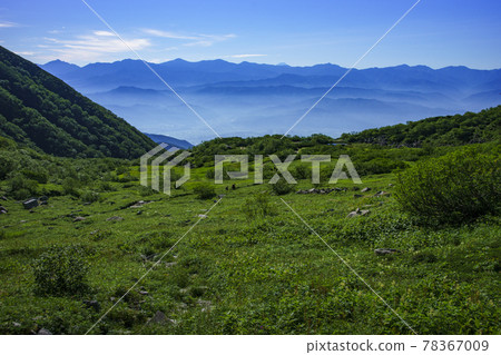 Mt. Kisokoma in the Central Alps 78367009