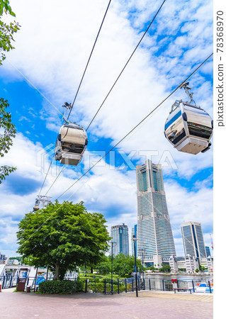Cityscape of Yokohama Scenery around Yokohama Air Cabin and Minatomirai 78368970