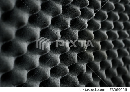 Texture of Microfiber Foam insulation of noise in Music Studio backgground Texture of Microfiber Foam insulation of noise in Music Studio backgground 78369036