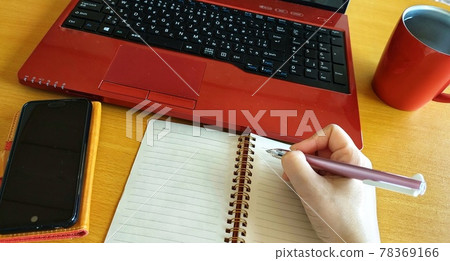 Women's desks for home work and remote work Women's desks for home work and remote work 78369166