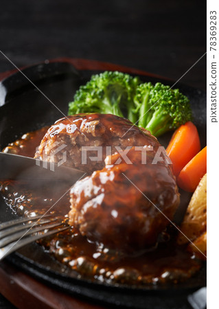 熱漢堡牛排 78369283