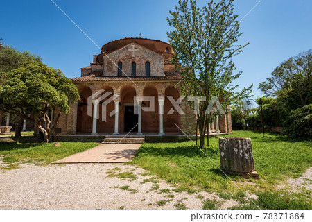 Church of Santa Fosca in Torcello Island in Venetian-Byzantine style - Venice Italy Church of Santa Fosca in Torcello Island in Venetian-Byzantine style - Venice Italy 78371884