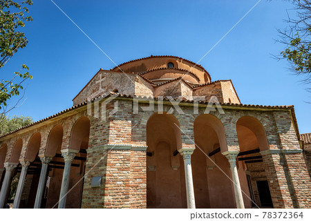 Church of Santa Fosca in Torcello Island in Venetian-Byzantine style - Venice Italy 78372364