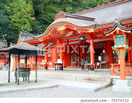 Haiden of Kumano Nachi Taisha Shrine Haiden of Kumano Nachi Taisha Shrine 78374152