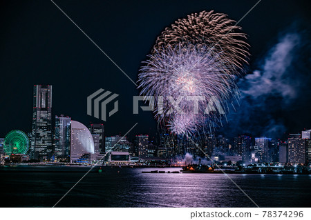 橫濱港節2021 煙花節 Minatomirai Night View Star Mine 78374296