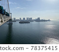 (Tokyo) Odaiba seen from Rainbow Bridge 78375415